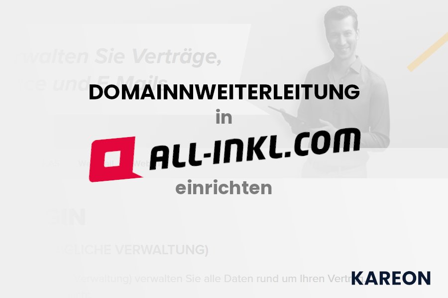 Domainweiterleitung bei all inkl einrichten